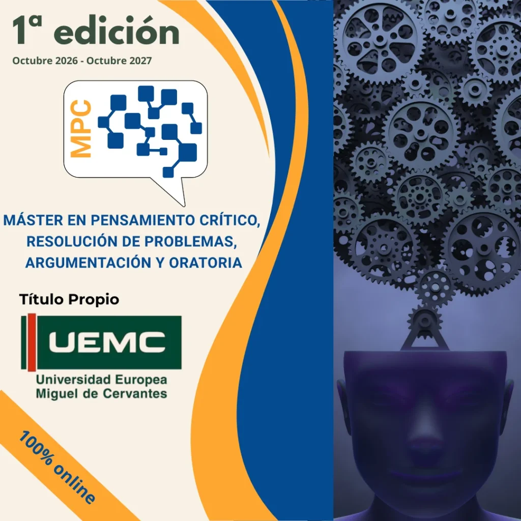 Máster en Pensamiento Crítico, Resolución de Problemas, Argumentación y Oratoria